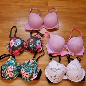 Victoria's secret pink bras